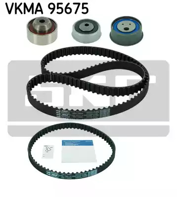 Ременный комплект SKF VKMA 95675 (VKM 75613, VKM 75675, VKM 85152, VKMT 95666-2, VKMT 95675)